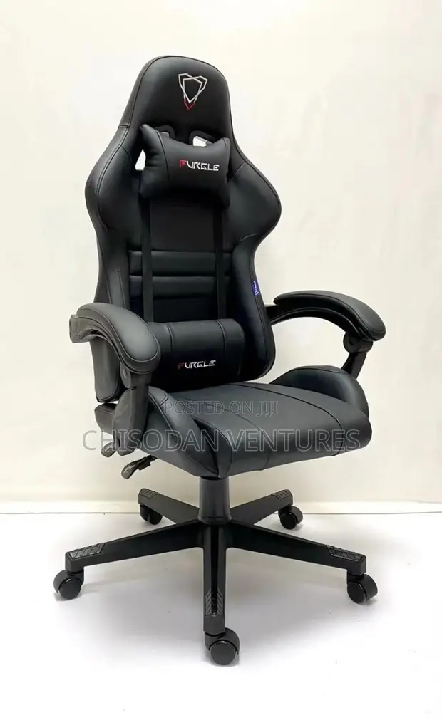Gaming Chair - Black, Brand New - 1