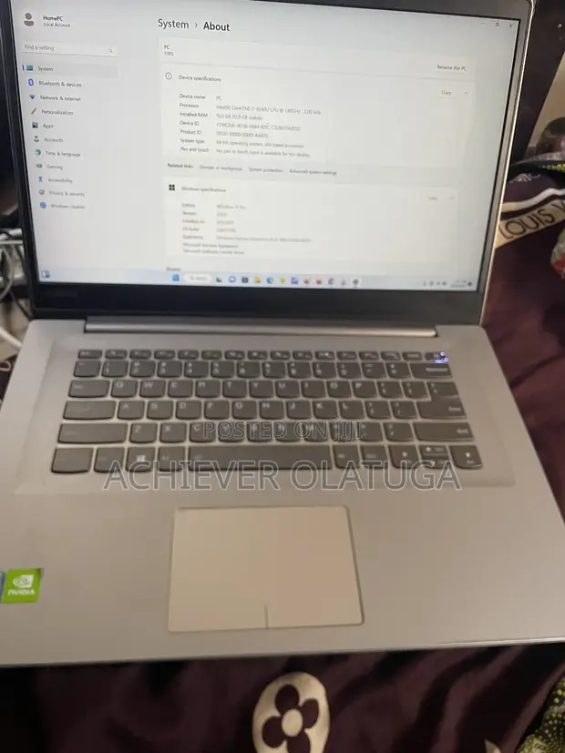 Lenovo Ideapad 3 Laptop - Intel Core i7, 16GB RAM, 512GB SSD - 1