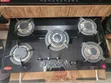 Kimax 5 Mai Kona Gilashin Tempered Hob Mai Shigarwa - Baƙi - 1