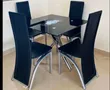 Tampered Glass Square Dining Table (Seats 4) - 2