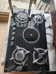 Kimax 5-Burner Gilashin da aka gina a ciki na Gas Cooker - 2