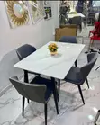 Imported Marble Top Dining Set (4 Seaters) - 2