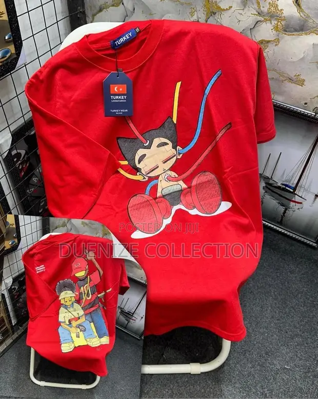 DUENIZE COLLECTION Graphic T-Shirt - Ash, Size XL - 1