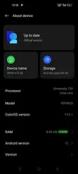 Oppo A73 5G 128GB Blue - 3