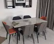 Imported Marble Top Dining Set (6 Seaters) - 1