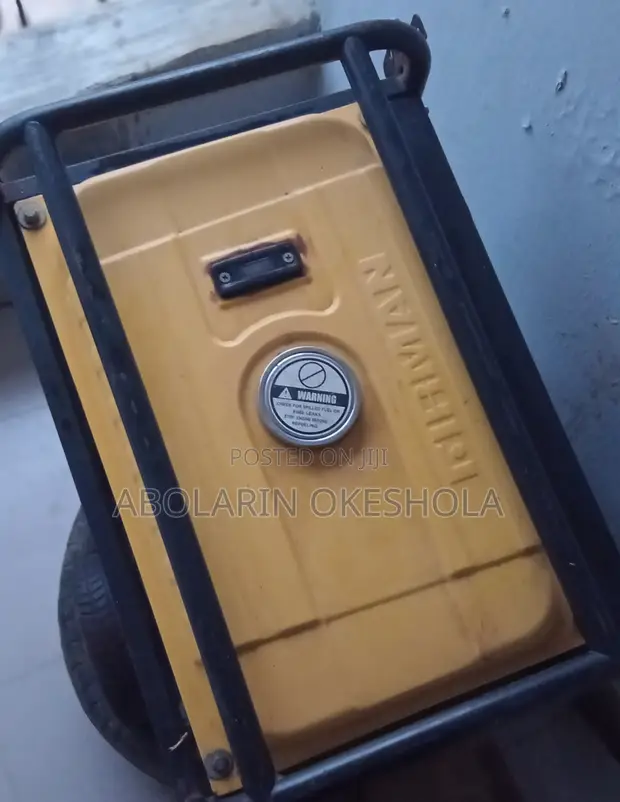 Sumec 4000 3.5KVA Key Starter Generator with Tyres - Used - 1
