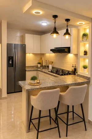 Modern Marble Kitchen Countertop - Mafi Kyawun Inganci