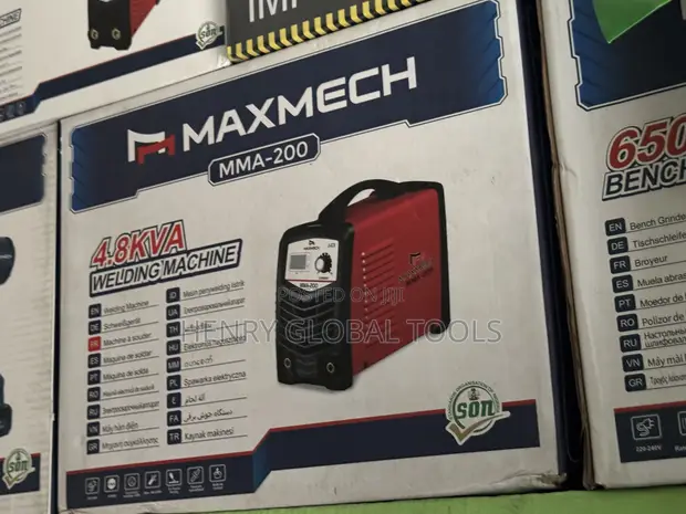 Maxmech MMA-200 4.8KVA Inverter Welding Machine - 1