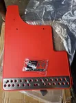 Red GR Sport Hilux Mud Flaps Upgrade - 1
