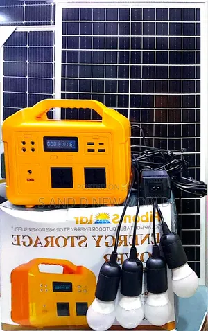 500W Portable Solar Generator