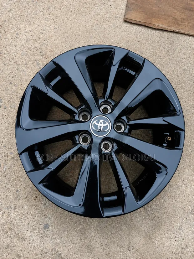 Black 17" Toyota Rims for Camry, Avalon, Lexus ES/RX - 1