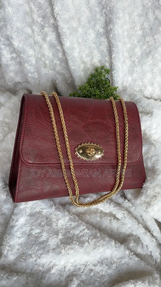 Handmade Leather Shoulder Bag - 1