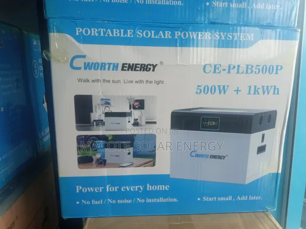 1kWh Lithium Baturi da 500W Inverter Solar Janareta - 1
