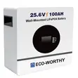 Eco Worthy Lithium Battery 25.6V - 3