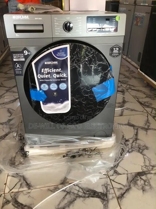 Bruhm 9kg Front Loader Washing Machine - 1