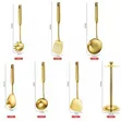 7-Piece Gold Stainless Steel Cooking Utensil Set - 5