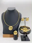 Stainless Steel Snake Omega Chain Necklace - 2