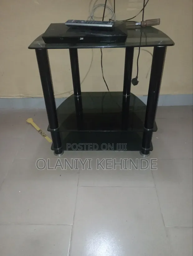 TV Stand with Sony DVD Player - 1