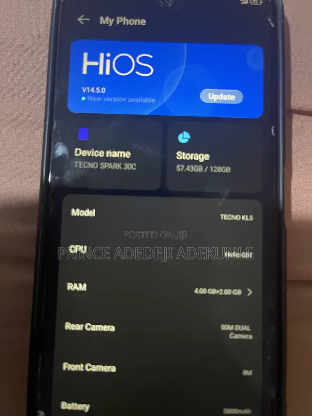 Tecno Spark 30C 128GB - 1