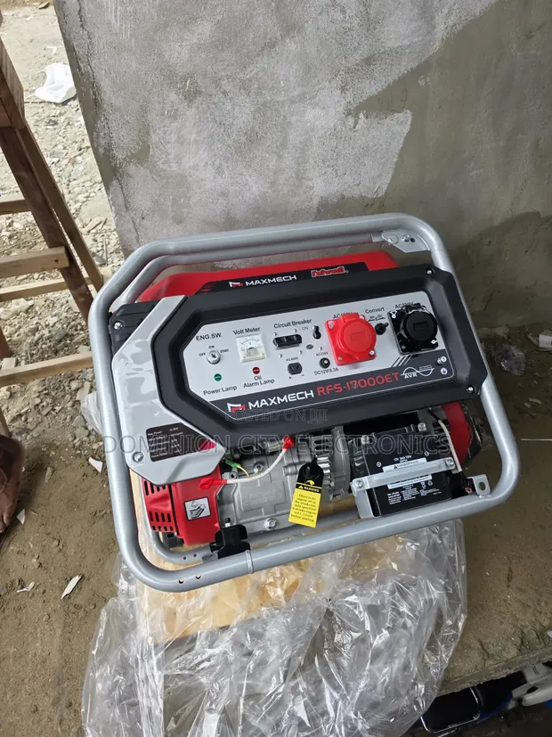 Maxmech 15kva 3 Phase Petrol Generator (100% Copper Coil) - 1