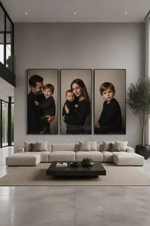 Wooden Frame Canvas Photo Set - 3 Panels