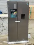 Original Hisense Inverter Side by Side Refrigerator with Water Dispenser - 1