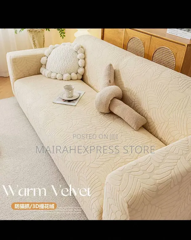 Stretchy Sofa Slipcover Mai Tsarin Ganye - 1 Seater - 1