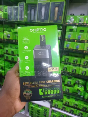 Oraimo 50,000mAh Power Bank na Laptop da Wayoyin Hannu