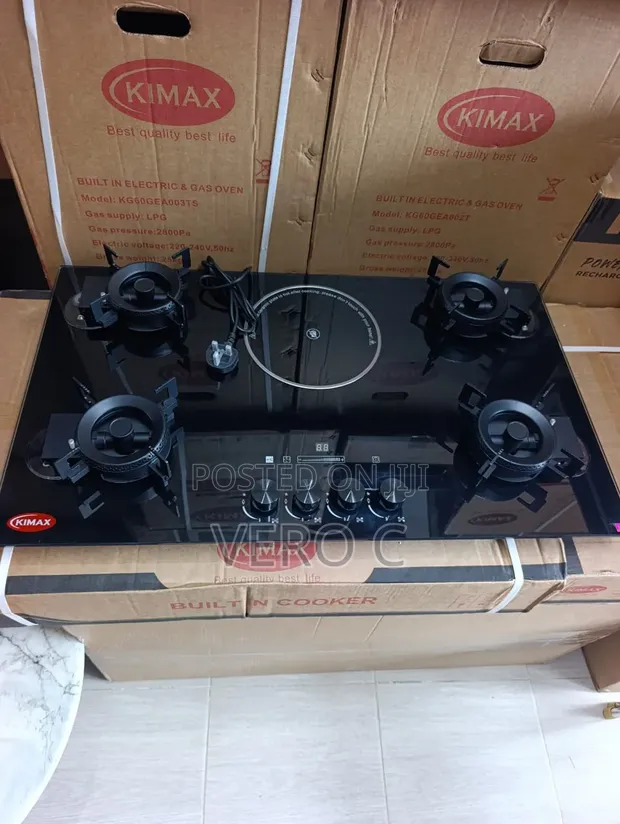 Ingantacciyar Gas Cooker Mai Kunnawa 4 da Wuta 1 Mai Timer - 1