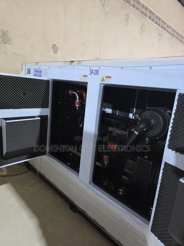 Sabon Perkins 250kVA Soundproof Diesel Generator - 1