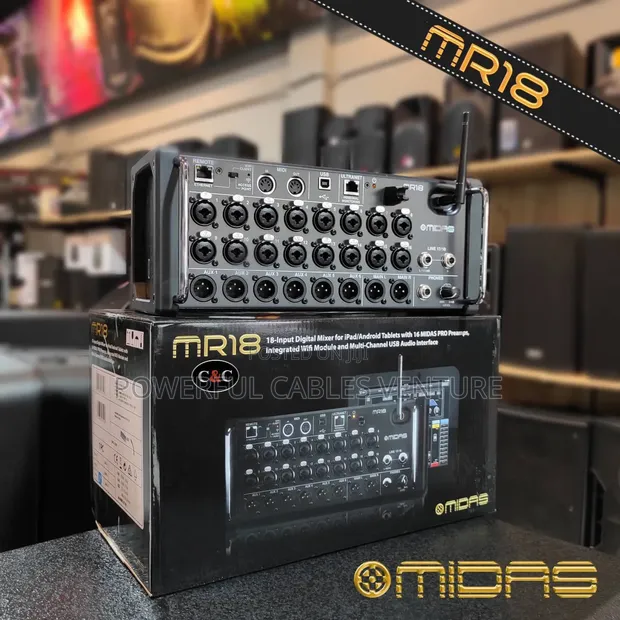 Midas MR18 Digital Mixer - 1