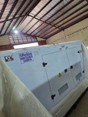 Brand New Perkins Diesel Soundproof Generator SP250KVA (2-Year Warranty)