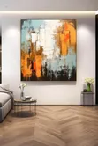 Original Abstract Textured Wall Art - 2