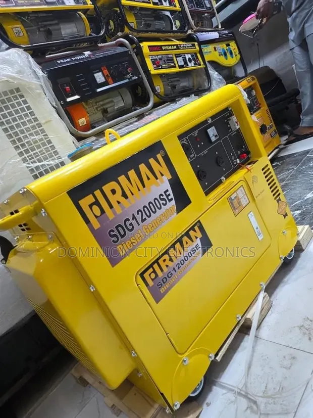 10kva Firman Diesel Soundproof Generator - 1