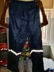 Heavy Duty Blue Reflective Raincoat - 3