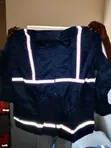 Heavy Duty Blue Reflective Raincoat - 5