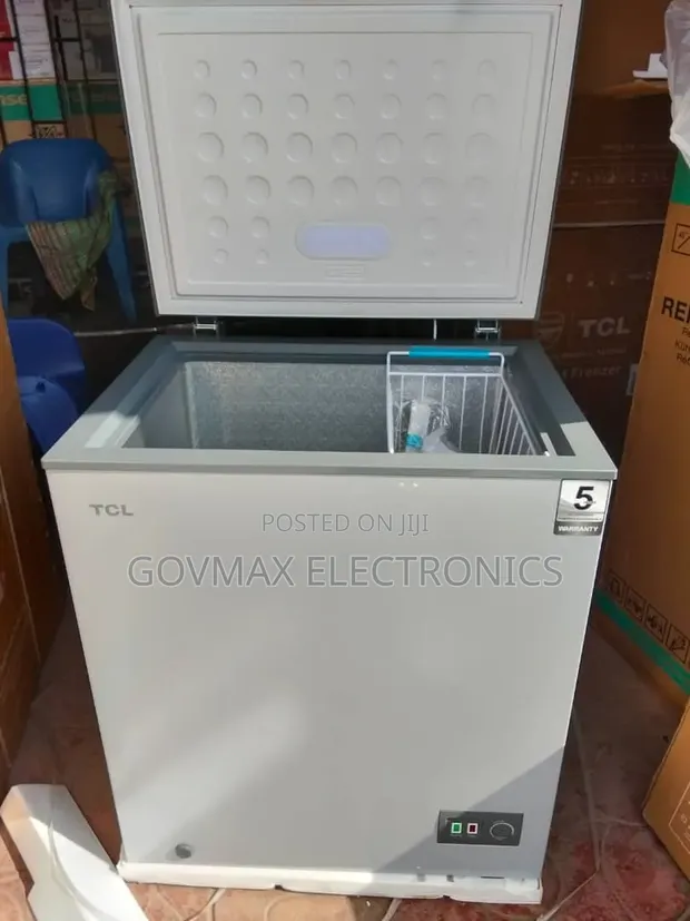 TCL 155L Energy Saver Double Door Refrigerator - 1