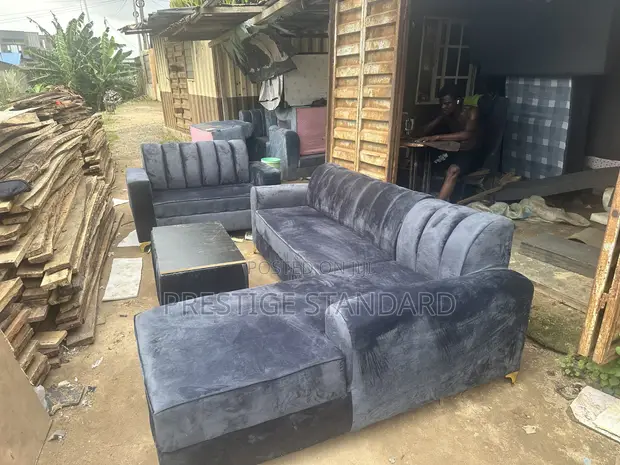 Luxury Modern Sofa Set - Brand New - 1