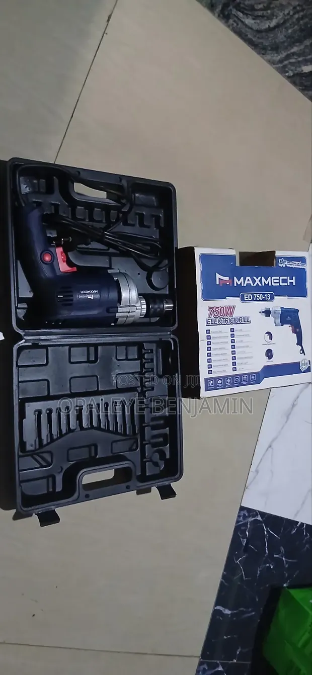 Max-Mech Electric Drill 750W - 1