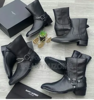 Takalmi na Saint Laurent L Wyatt da Zikiza - Bakin Fata