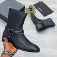 Takalmi na Saint Laurent L Wyatt da Zikiza - Bakin Fata - 2
