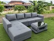 Standard Grey Couch and Center Table Set - 1
