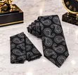 Flowering Vintage Long Neck Tie - 3