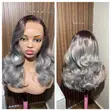 Gauran Gashi na Mutum - 13x6 HD Lace Frontal - 1