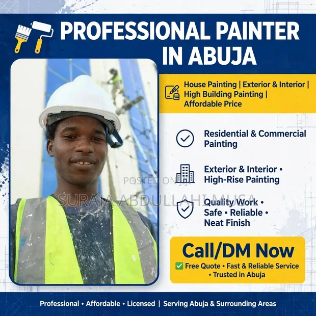 Professional Building Painter - Emulsion, Satin, Texcote - 1
