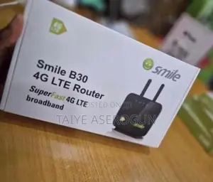 Smile 4G LTE Mifi and Router - Brand New