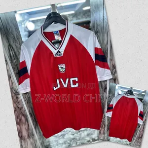 Arsenal JVC Red Retro Jersey