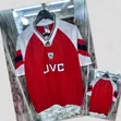 Arsenal JVC Red Retro Jersey - 3