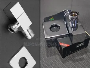 Mmaat Brass Angle Valve - Polished Chrome