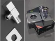 Mmaat Brass Angle Valve - Polished Chrome - 1